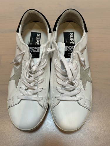 Golden Goose Deluxe Marke Superstar Low-Top Turnschuhe schwarz/weiß Größe 41/M9/W11 - Bild 6 von 15