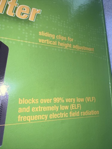 Staples 14 - 16 Inch Glare Filter with Ground - Computer TV Black - Item #638824 - Picture 5 of 7
