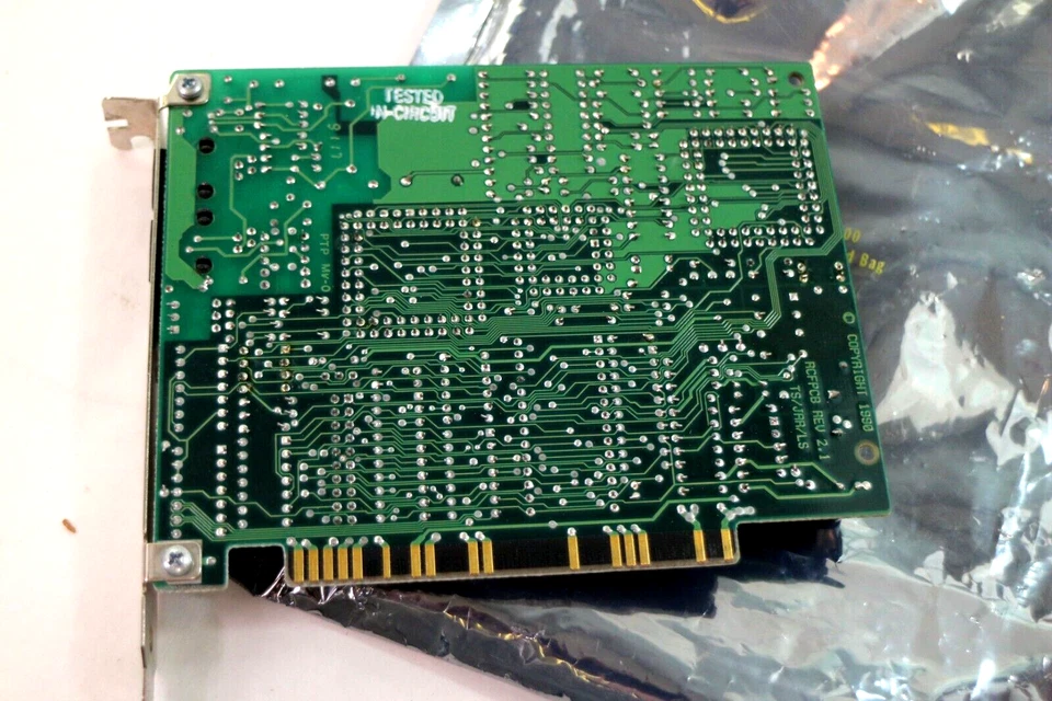 Zoom X5H1-1080K Faxmodem FC96/24 8-Bit ISA Fax Modem 10236109 Card - Image 3 of 4