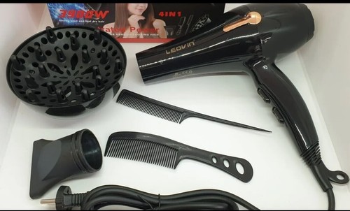 Phon Professional 4 In Uno Asciugacapelli 3900 W 2 Velocità Con Diffusore - Foto 7 di 8