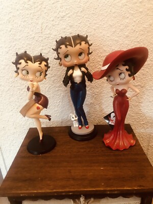 トトロです。BETTY BOOP フィギュア　まとめ売り13体 Betty Boop - ベティちゃん☆ブラックドレス☆フィギュア