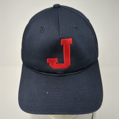 Letter J Snapback Hat Blue Small Adjustable Embroidered Richardson
