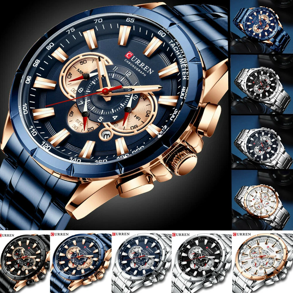 Curren tachymeter shop watch price