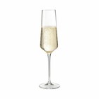 Leonardo Puccini Sektglas, Sekt Schaumweinglas, Teqton, Stielglas, Glas, 220 ml