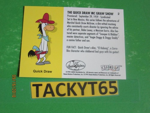 HANNA-BARBERA CLASSICS 1994 SINGLE CARD(S) NEW YOU CHOOSE - Picture 16 of 120