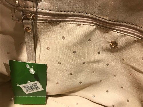 NWT/Kate Spade Gold Coast Georgina Quilted Handbag Chain Link Straps -AUTHENTIC - Picture 9 of 12