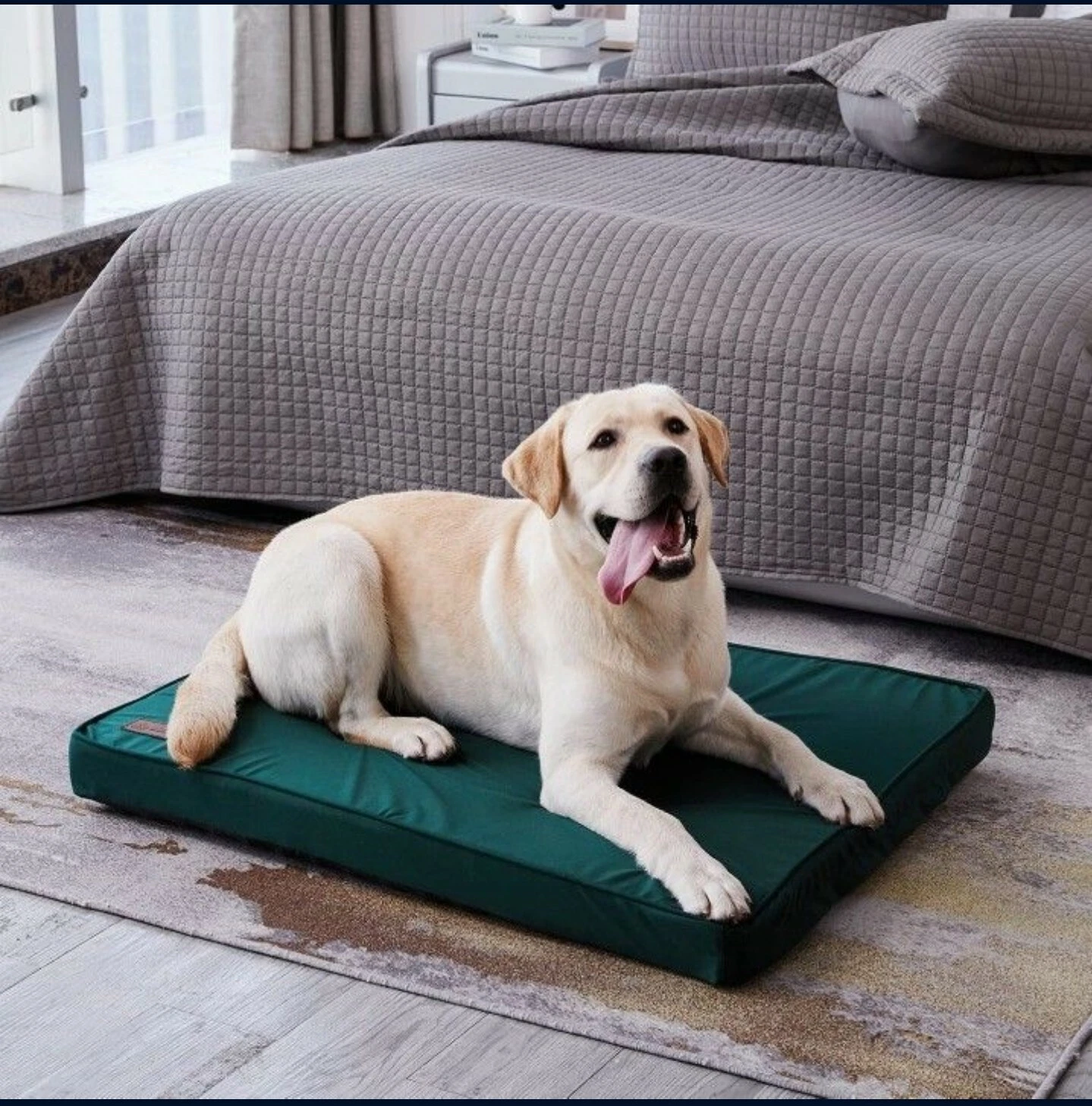 Western Home Large Dog Bed for Large， Jumbo， Medium Dogs， Orthopedic Pet Bed Mat