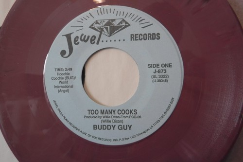 Buddy Guy, Too Many Cooks / Jesse Fortune, Heavy Heart Beat, 1995 Jewel J-873 A - Picture 2 of 4