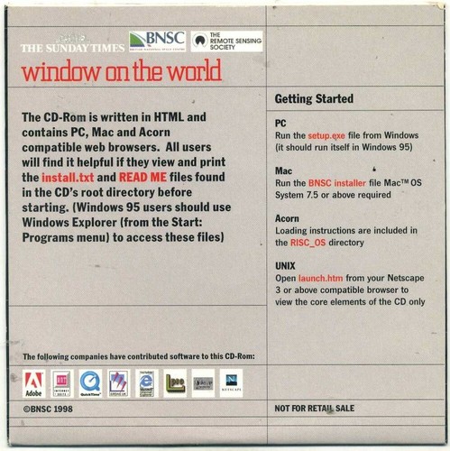 The Sunday Times - Window on the World InfoDisc - Picture 3 of 3
