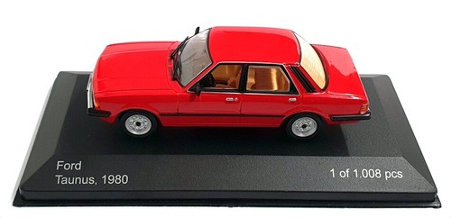 Whitebox 1/43 Scale Diecast WB032 - 1980 Ford Taunus - Red - Picture 4 of 5