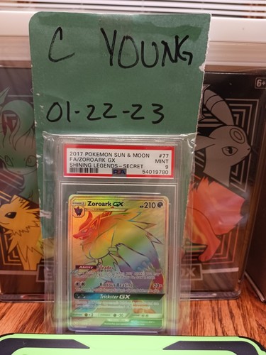 Zoroark-GX graded PSA 9 for sale on eBay