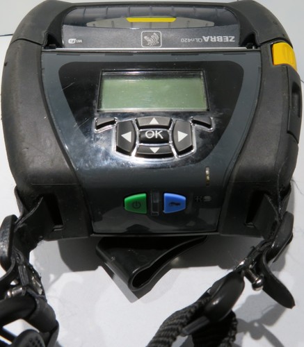 Zebra QLn420 4" Mobile Label Thermal Printer Wi-Fi BT USB w/ Ethernet Cradle - Picture 10 of 18