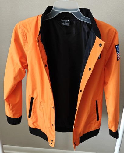 Buzz Aldrin Brand, Orange NASA Jacket, Unisex Youth Large, Unworn, No Tags - Picture 3 of 8