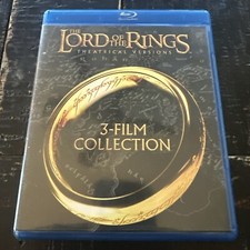 The Lord of the Rings: 3-Film Collection (Blu-ray Disc, 2014, Theatrical...