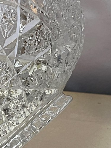 EAPG Imperial Glass WHEELS Master Berry Bowl OMN 388 Antiguo Tazón para Servir c.1909 - Imagen 4 de 6