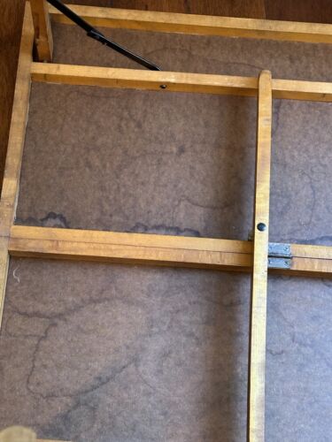Vintage Antique Gold Medal Folding Furniture Table Card Table RARE Early 1930s - Picture 7 of 22
