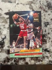 1992-93 FLEER ULTRA NBA ROOKIE CARD HOUSTON ROCKETS ROBERT HORRY #271