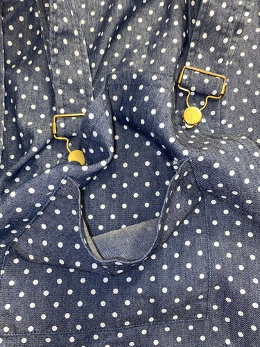 Allegra K Women Printed Adjustable Straps Suspender Mini Pinafore Jean Denim XL - Bild 8 von 12