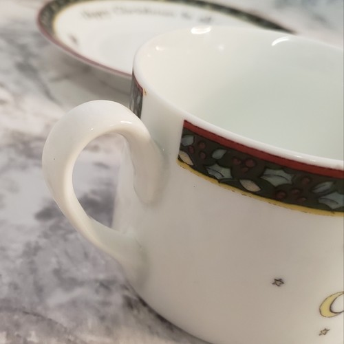 International China A Christmas Story Susan Winget Cup and Saucer Set  - Picture 4 of 7