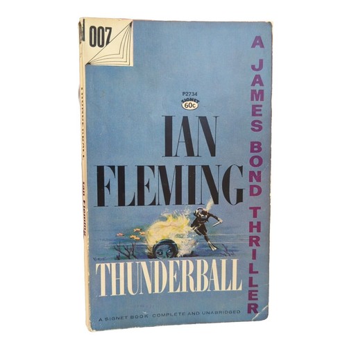 Thunderball by Ian Fleming James Bond 007 Signet Book Vintage Paperback Novel PB