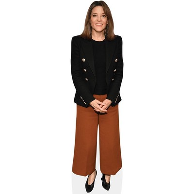 Marianne Williamson (Brown Trousers) Mini Size Cutout