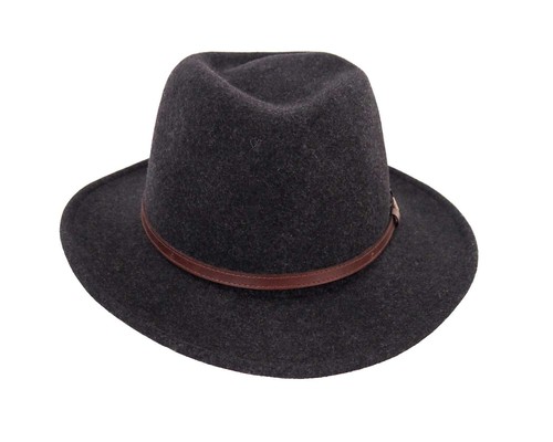 Stetson Herren Filz Hut Grösse 57 Schurwolle Crushable N040 - Bild 2 von 3