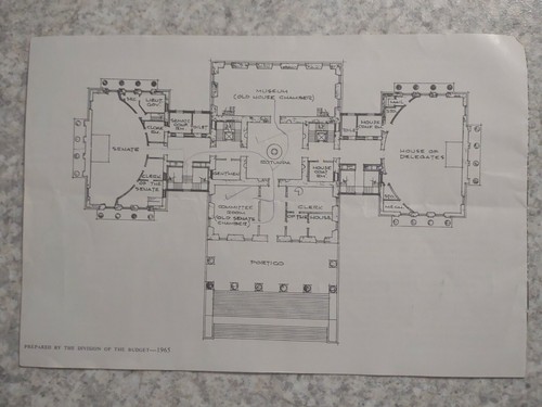 Vintage Historical Virginia State Capital 1965 Brochure History Richmond RVA - Picture 2 of 7
