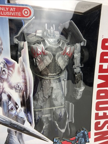 Hasbro Transformers Silver Knight Optimus Prime Smash Change Target Exclusive - Picture 2 of 14