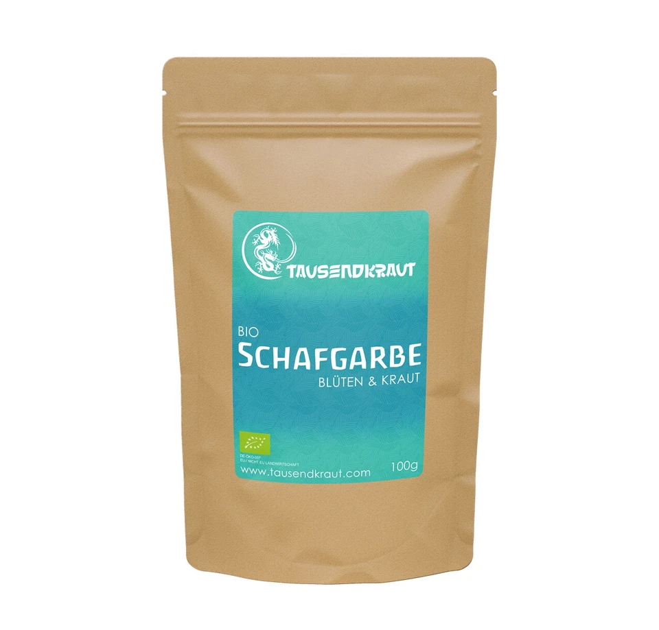 Premium BIO Schafgarben Tee Schafgarbetee Schafgarbe Schafgarbenkraut - Bild 1 von 4