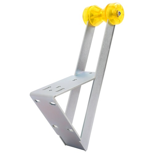 Universal Boat Trailer Winch Stand Seat Steel With Yellow Roller For Winch Posts - Picture 14 of 14