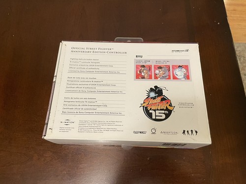 Ken & Ryu Playstation 2 Street Fighter 15th Anniversary Controller Nubytech New - Picture 8 of 8