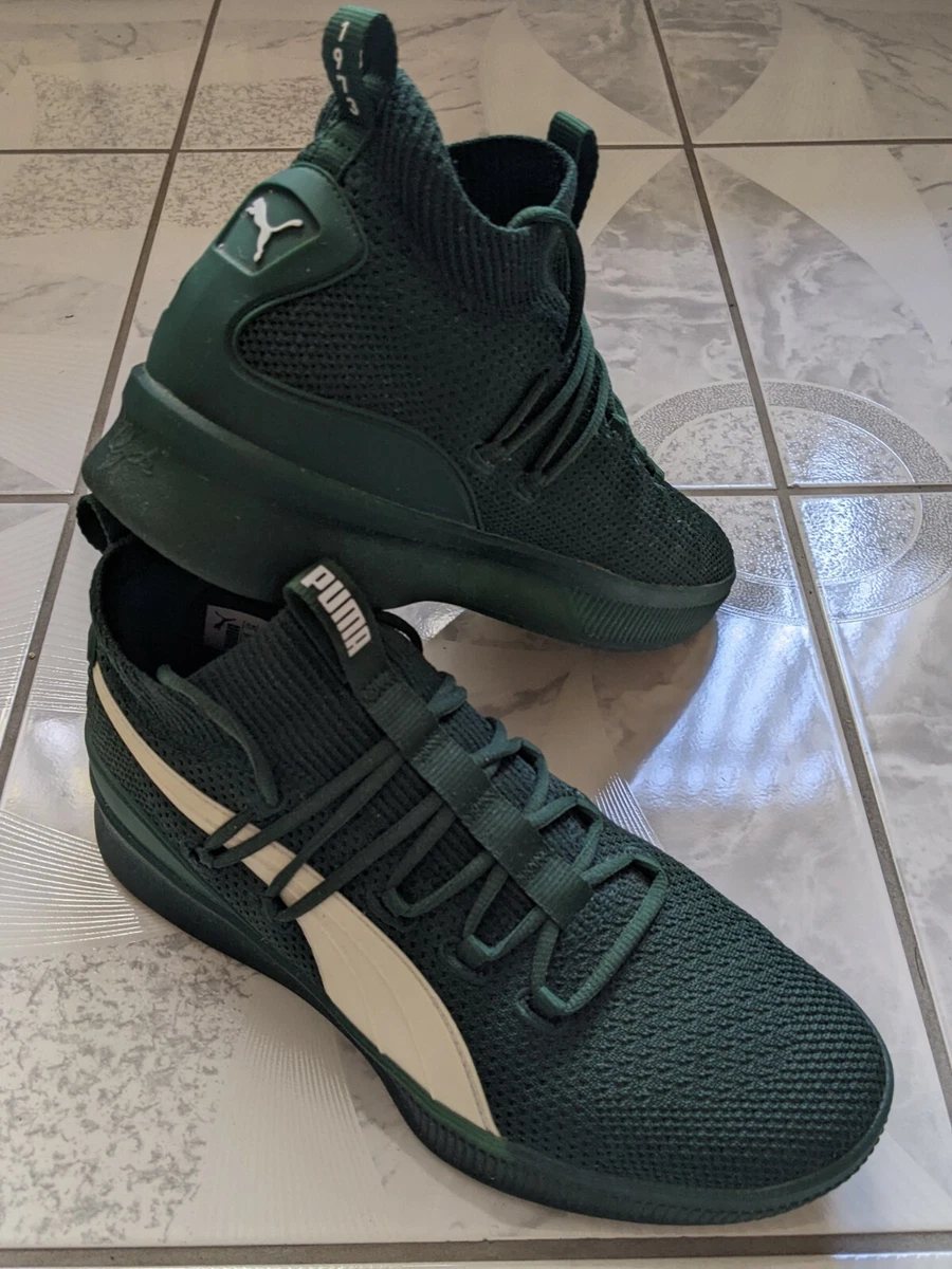 Puma clyde court clearance green