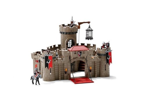 Playmobil 6001 Château des Chevaliers Faucons Donjon Pièges Cachés économies Jeu Imaginatif - NEUF