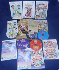 Wii; Nickelodeon Fit, My Sims Kingdom, Tangled, Dora Snow Princess, Cooking Mama