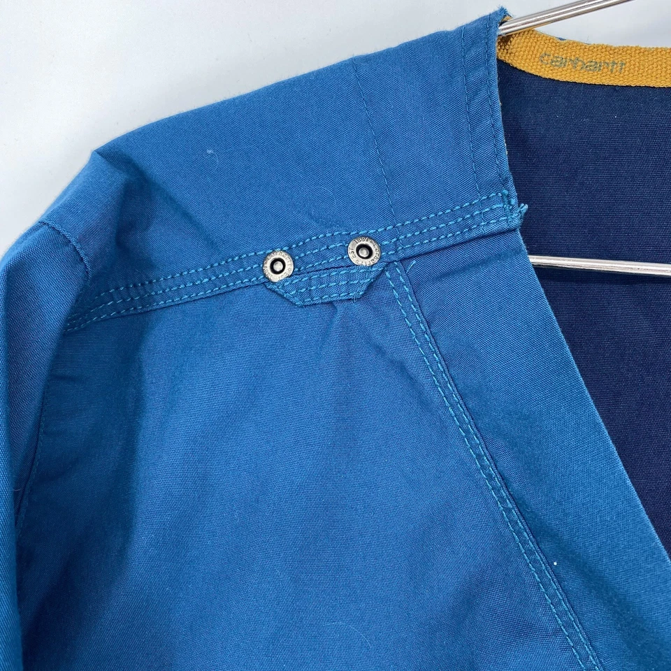 Camisa Médica Carhartt Force Azul Para Hombre Talla S Foto 3 de 4