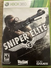 Sniper Elite V2 (Microsoft Xbox 360, 2012) Complete W/Manual