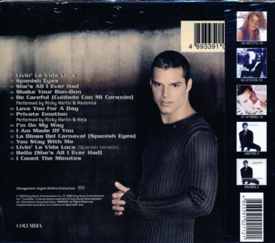 Ricky Martin デビューアルバム CD Ricky Martin デビューアルバム CD Amazon.com: Ricky Martin