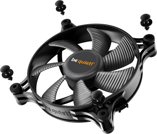 Silence Meets Performance - Shadow Wings 2 120mm PWM Lüfter mit Gummirahmen - Bild 6 von 7