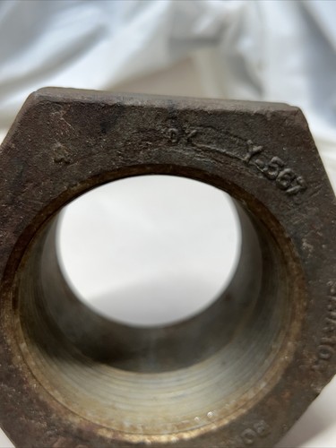 Bonney Hex Threaded STEEL Pipe Bushing SA / SA105 4" x 3" 3000# MSC# 04701314 - 第 12/13 張圖片