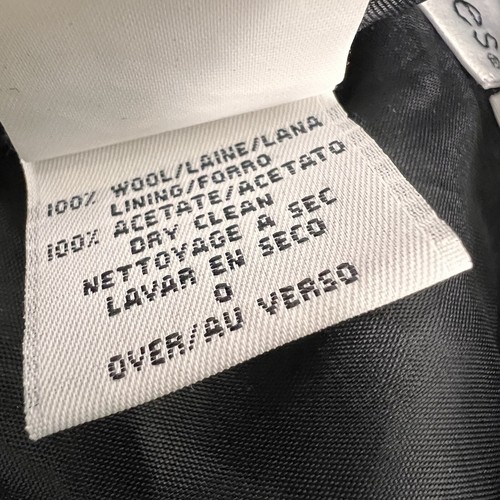 New Vintage JH Collectibles Dress Pants Women's Size 10 Tapered 100% Wool Black - Picture 9 of 11