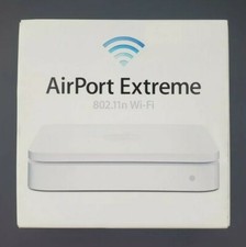 Apple A1354 AirPort Extreme 3-Port Gigabit Base Station MC340LL/A Complete Box 