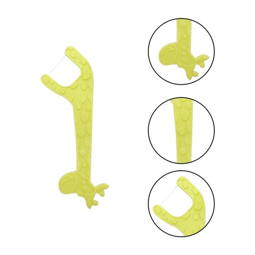 40 piezas/caja de palillos de dientes de limpieza oral hilo dental para niños hilo dental selecciones de dibujos animados - Imagen 5 de 19