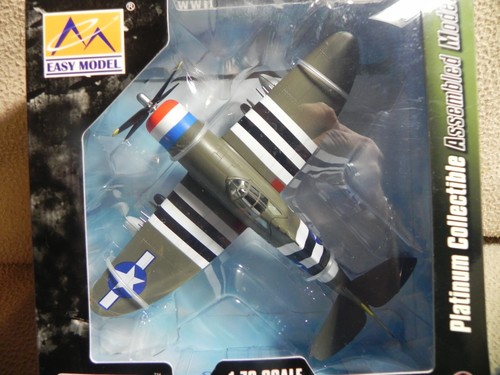 1:72 Scale MRC Easy Model P-47D Razorback USA 56th FG, 8th AF, USAAF Airplane 0 - Picture 2 of 3
