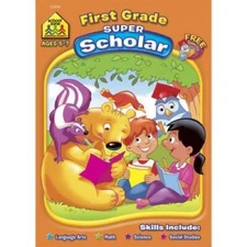 Super Scholar Wookbook-First Grade Ages 5-7 - Misc. By Judith Giglio - GOOD