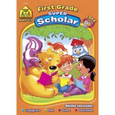 Super Scholar Wookbook-First Grade Ages 5-7 - Misc. By Judith Giglio - GOOD