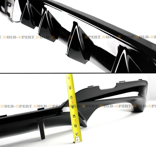 FOR 2019-2022 BMW G20 320i 330i M SPORT YOFER GLOSS BLACK REAR BUMPER DIFFUSER - Picture 6 of 7