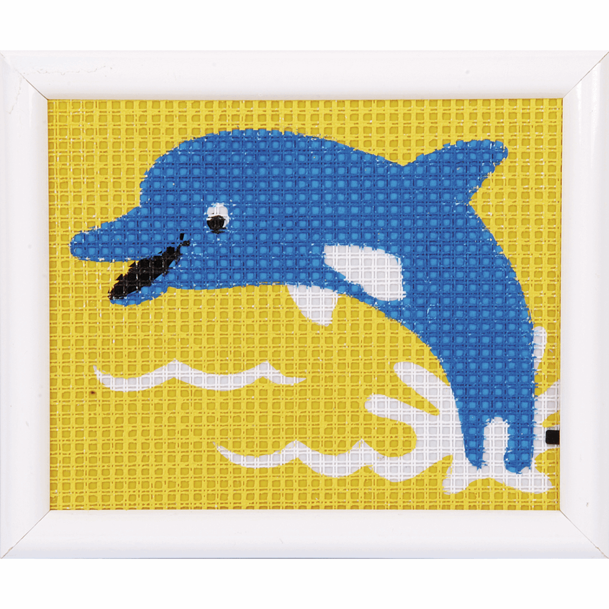 Vervaco Kits for Kids Beginner Complete Tapestry Kit Dolphin Sea Life New - Image 3