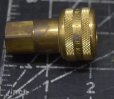 Foster FM3003 - 1/4" Female NPT x 1/4" Quick Coupler Air Hose Fittings Brass M