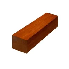 African Padauk Pepper Mill Blank 3x 3x 12 Woodturning Block- Free US Shipping