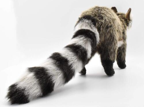 Mapache de peluche realista HANSA 70 BH5181 40 cm 15 pulgadas - Imagen 3 de 9